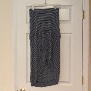 Maxi cocoon skirt